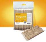 Staleks - Orange stick Expert wooden 150 mm(100 pcs)