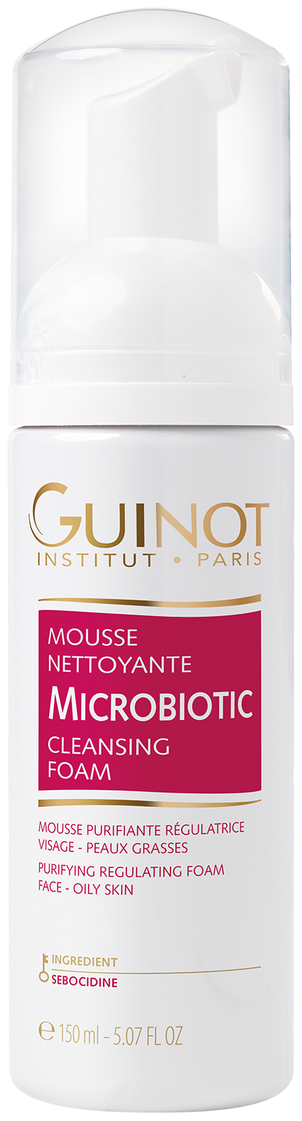 GUINOT Mousse Nettoyante Microbiotic 150ML 2