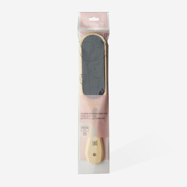 Staleks - Wooden foot file BEAUTY & CARE 10 TYPE 1 100/180 grit