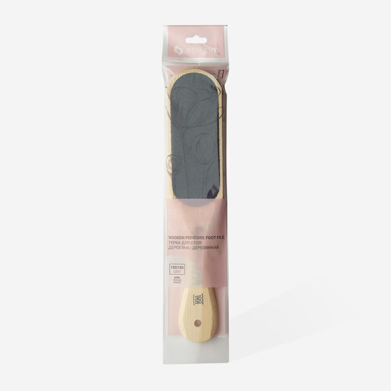 Staleks - Wooden foot file BEAUTY & CARE 10 TYPE 1 100/180 grit