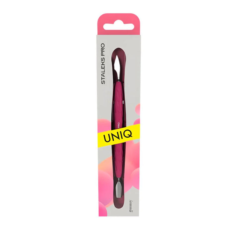 Manicure pusher Uniq 10 Type 3 (narrow rounded pusher + hatchet)
